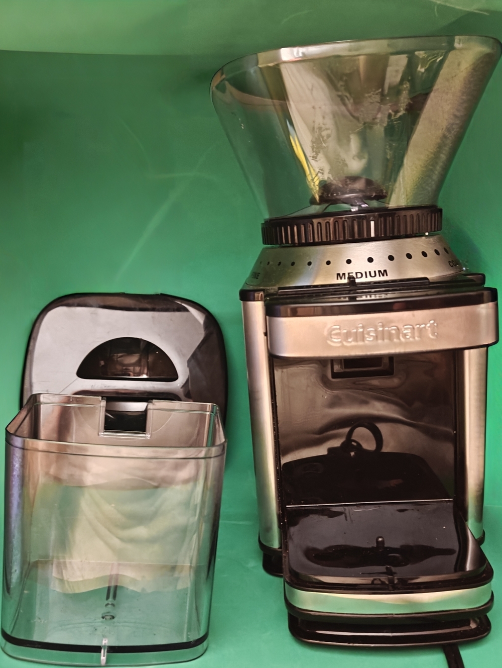 Cuisinart Coffee Grinder / Burr Grinder - Stainless & Black